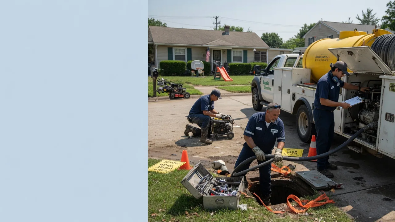 Septic Tank Pumping in Sweet Water, AL near me